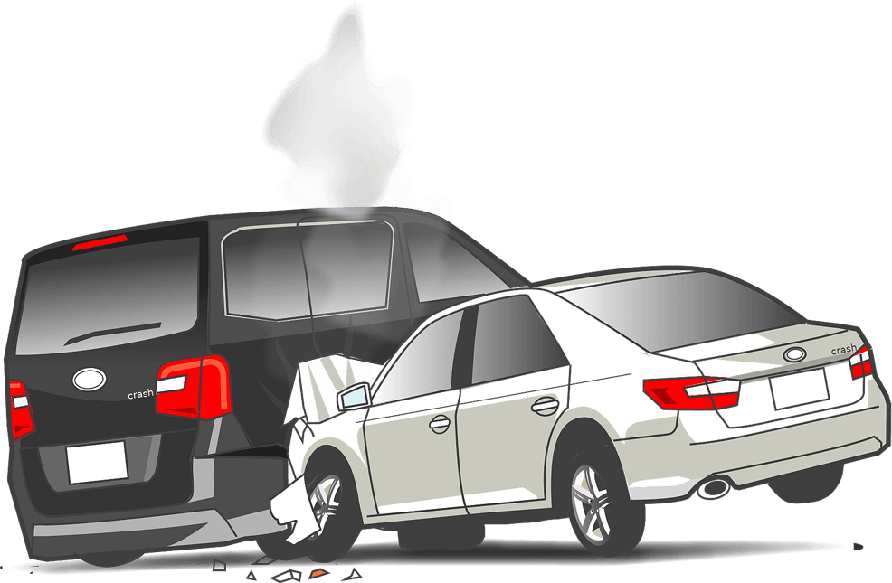 Illustration d'accident de véhicule